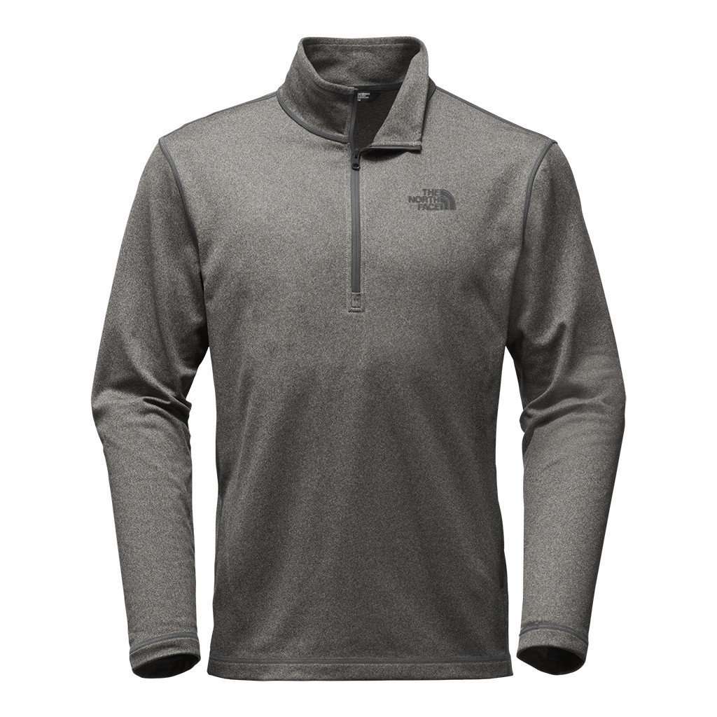 Men's Tech Glacier 1/4 Zip in Medium Grey Heather by The North Face - Country Club Prep