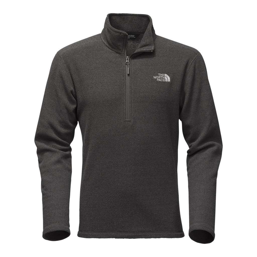 Men's Texture Cap Rock Pullover in Asphalt Grey by The North Face - Country Club Prep