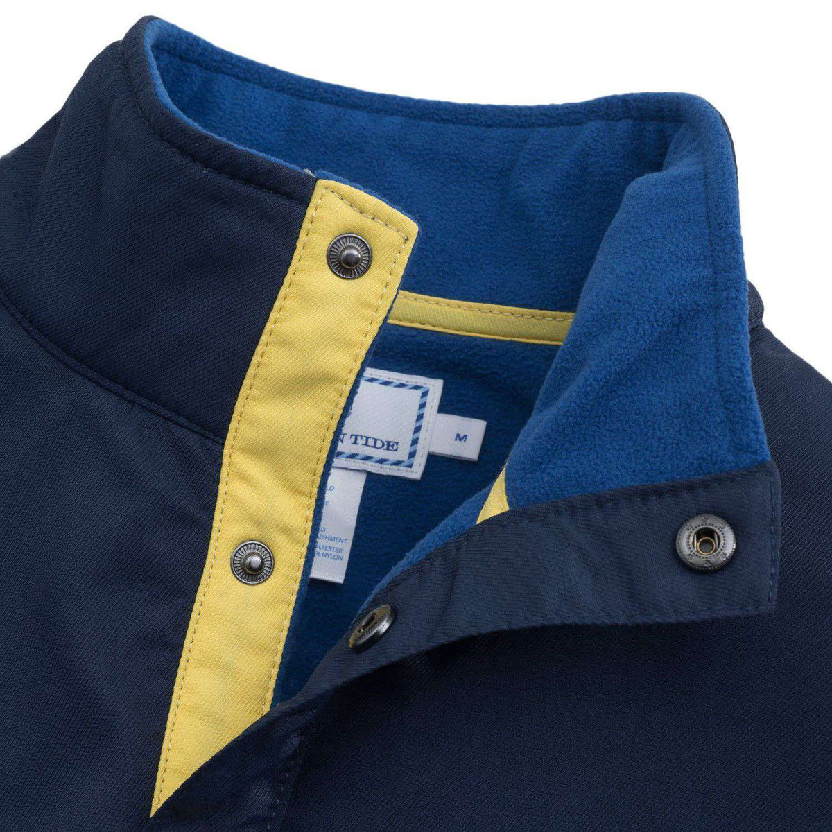 Navigational Fleece Pullover in Blue Lake by Southern Tide - Country Club Prep