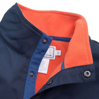 Navigational Fleece Pullover in Orange Sky by Southern Tide - Country Club Prep