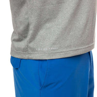 Pop Color Performance 1/4 Zip Pullover in Heathered Grey by Southern Tide - Country Club Prep