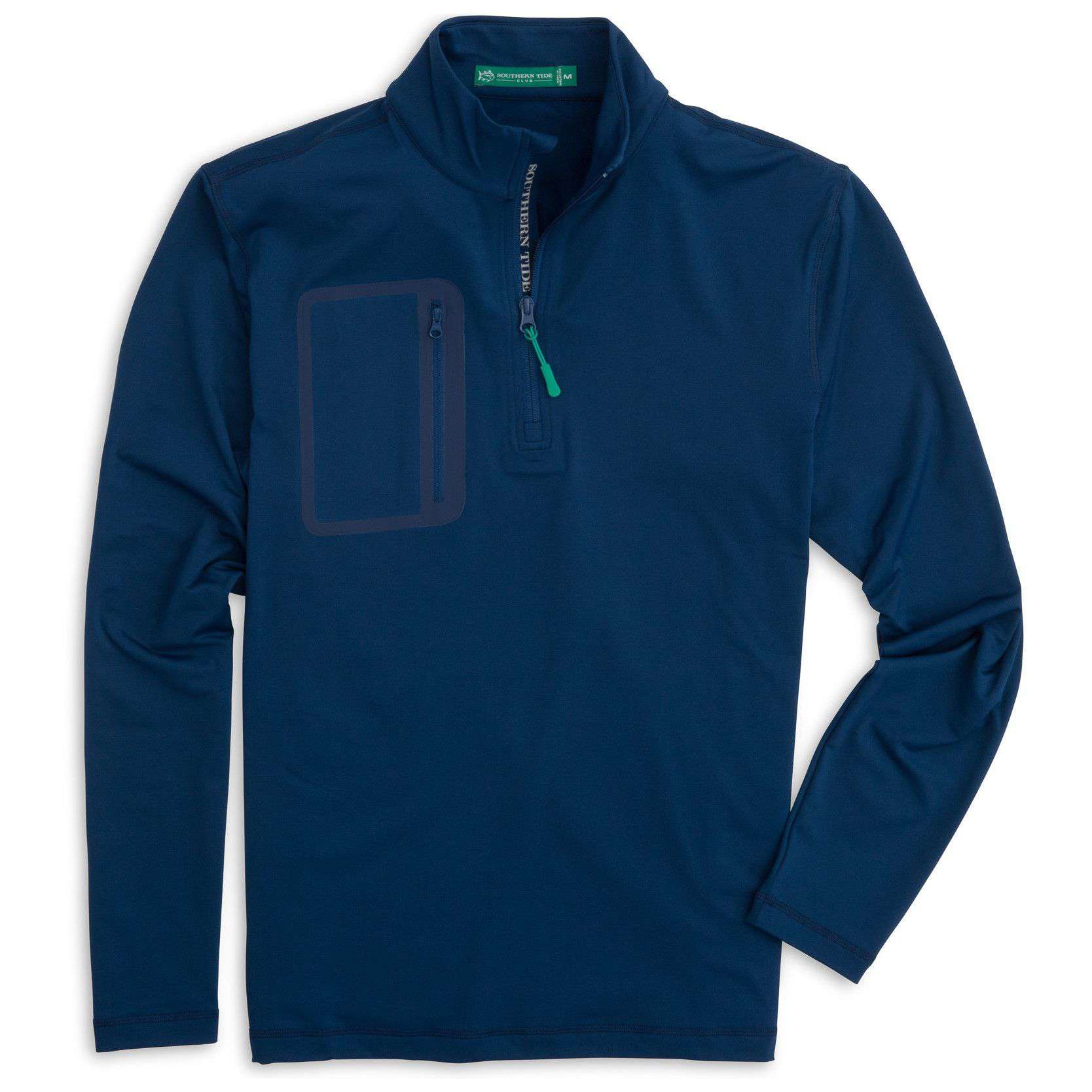 Sporting Performance 1/4 Zip in Yacht Blue by Southern Tide - Country Club Prep