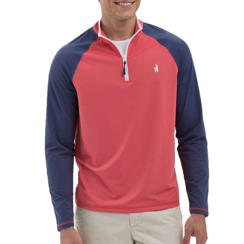 Veezy Prep-Formance 1/4 Zip Pullover in Samba by Johnnie-O - Country Club Prep