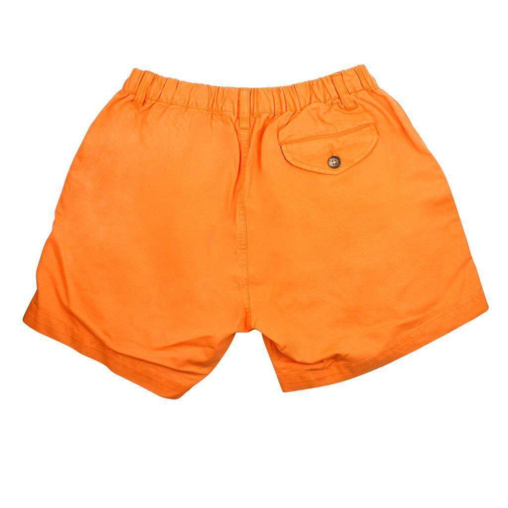 5 1/2" Snappers Shorts in Burnt Orange by Vintage 1946 - Country Club Prep