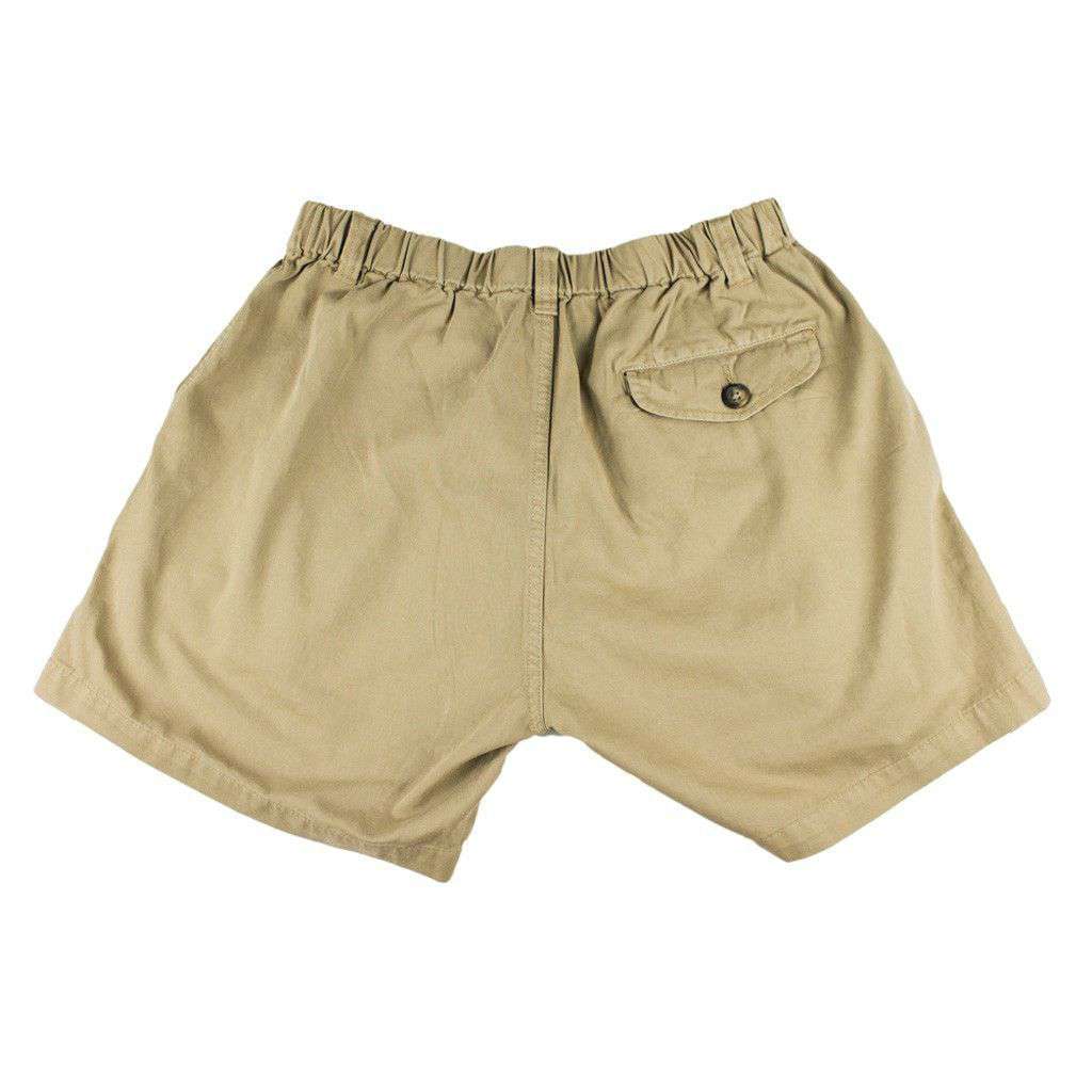 5 1/2" Snappers Shorts in Khaki by Vintage 1946 - Country Club Prep