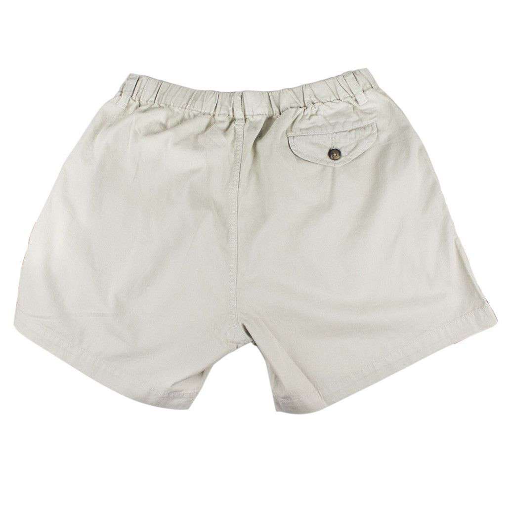 5 1/2" Snappers Shorts in Light Stone by Vintage 1946 - Country Club Prep