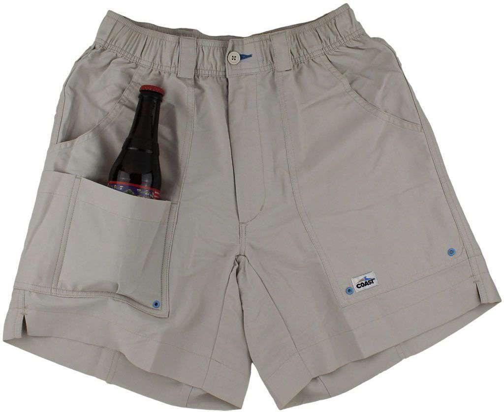 Angler Shorts v2.0 in Stone by Coast - Country Club Prep