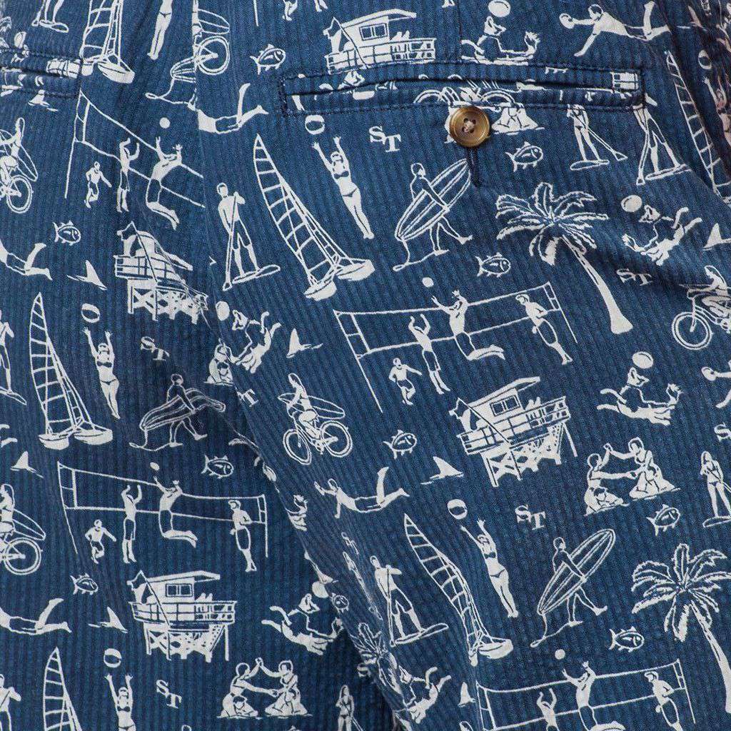 Beach Party Short in True Navy by Southern Tide - Country Club Prep