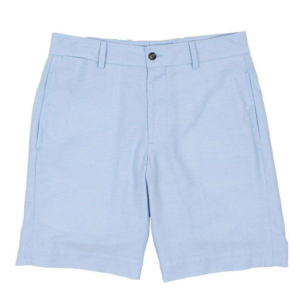 Country Club Prep Blue Pique Shorts