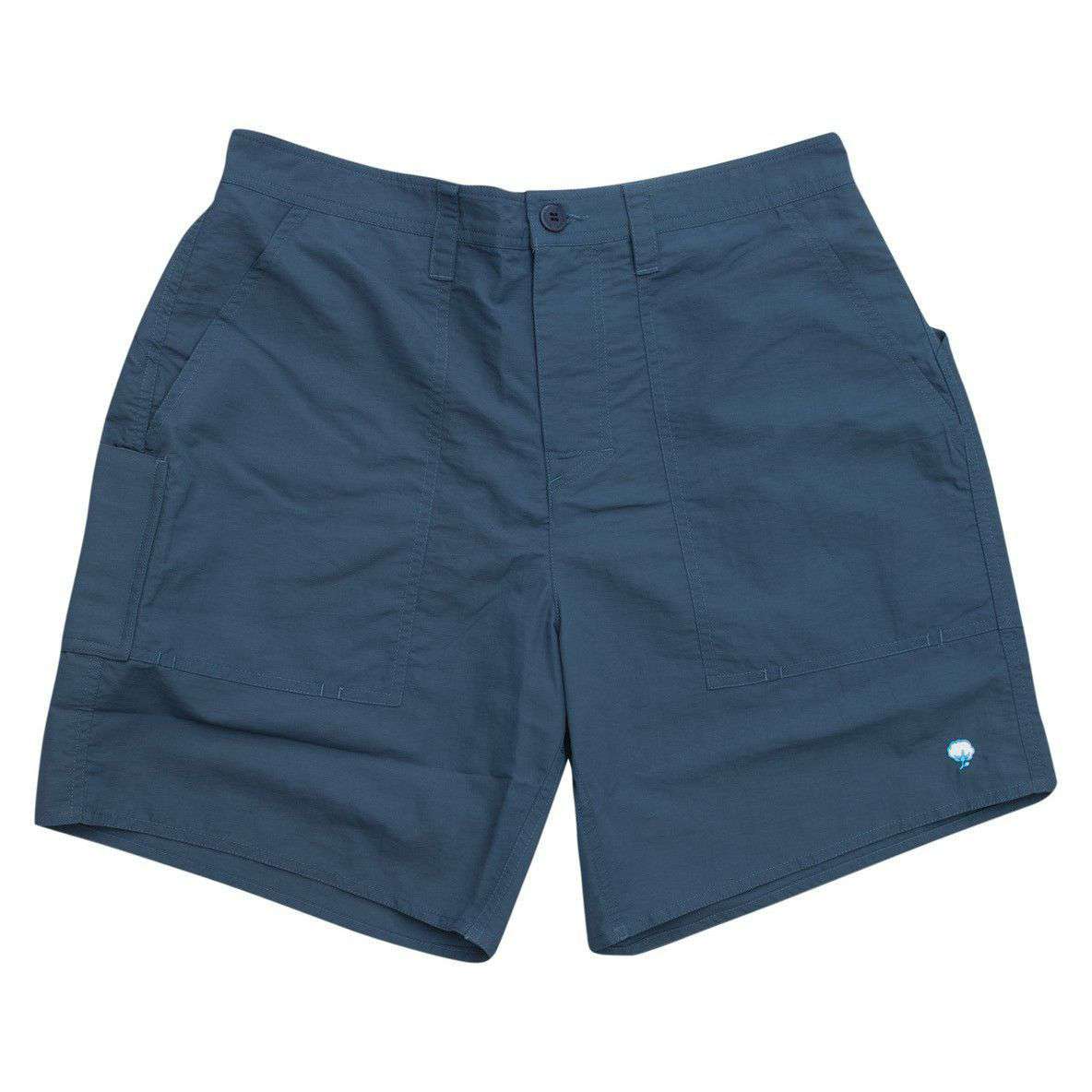 Cahaba Fishing Short in Indian Teal by The Southern Shirt Co. - Country Club Prep