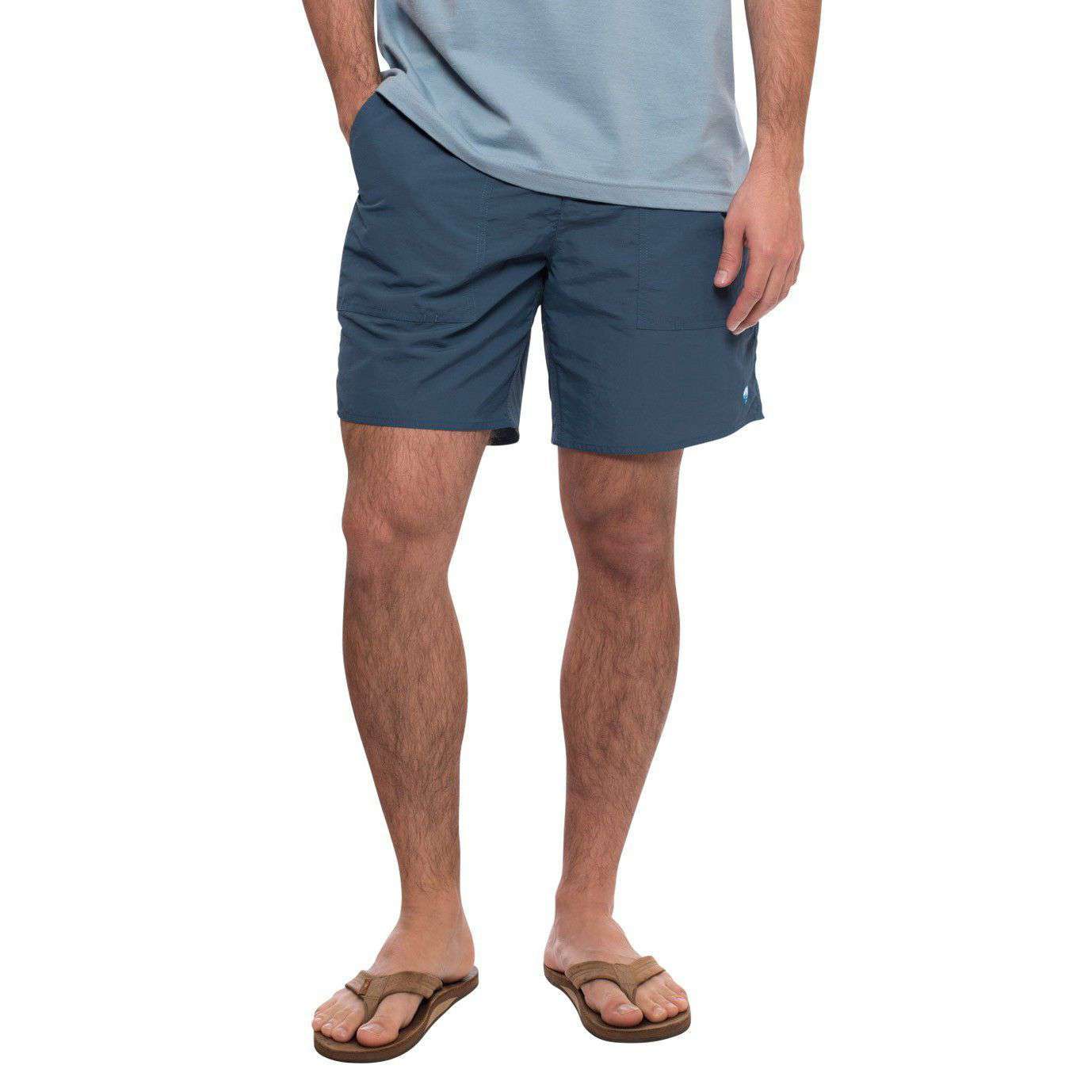 Cahaba Fishing Short in Indian Teal by The Southern Shirt Co. - Country Club Prep