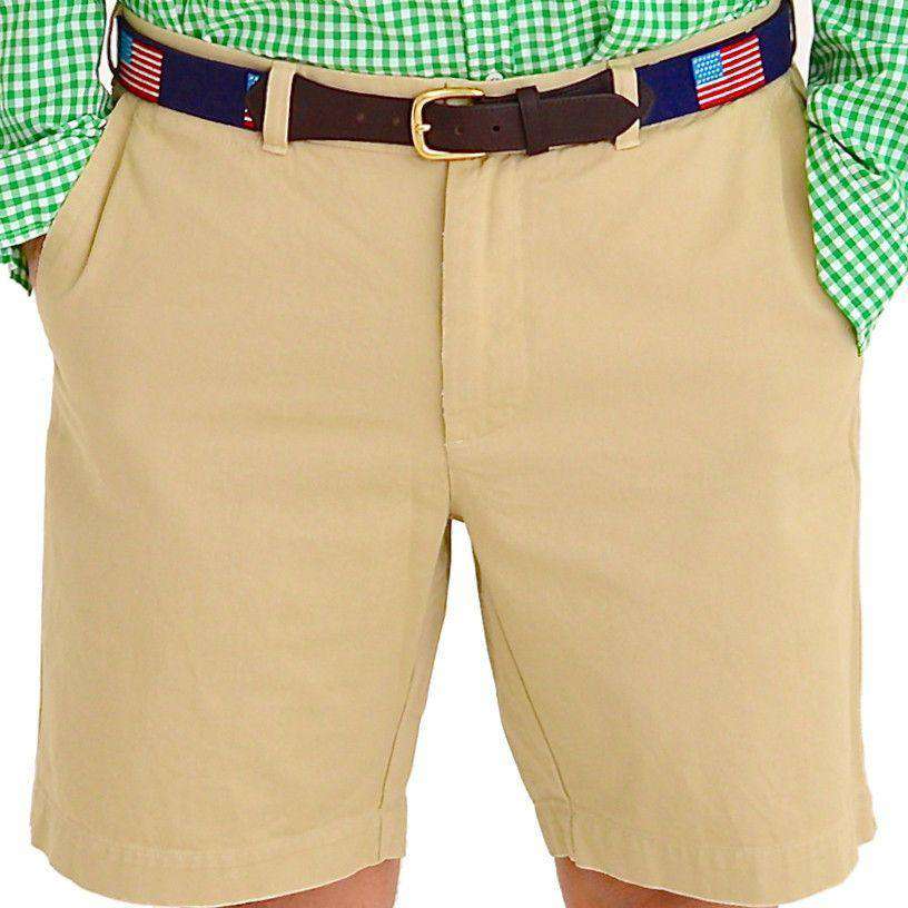 Cape Creek Short in Khaki by Bald Head Blues - Country Club Prep