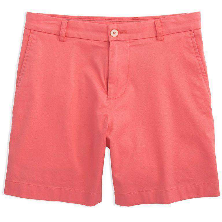 Channel Marker Classic 7" Summer Short in Coral Beach by Southern Tide - Country Club Prep