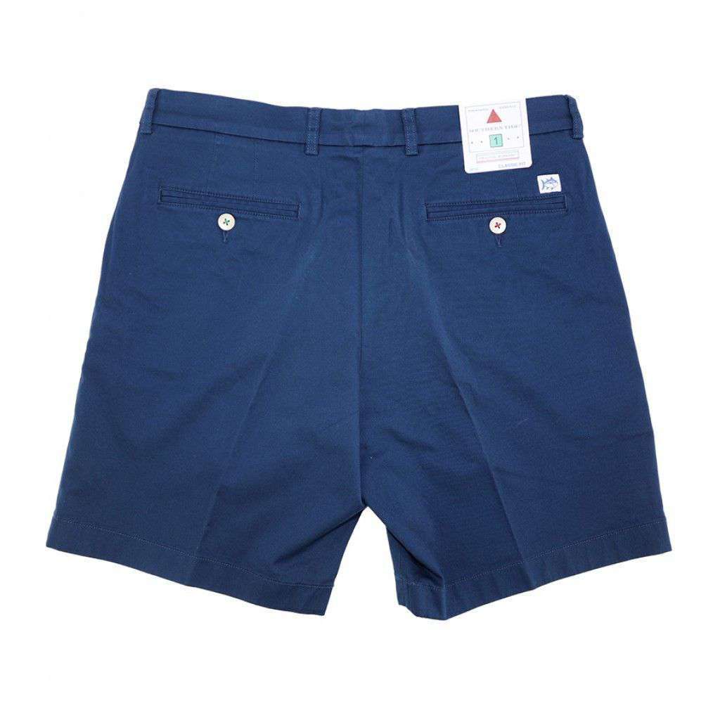 Channel Marker Classic 7" Summer Short in Yacht Blue by Southern Tide - Country Club Prep
