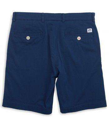 Channel Marker Classic 9" Summer Short in Yacht Blue by Southern Tide - Country Club Prep