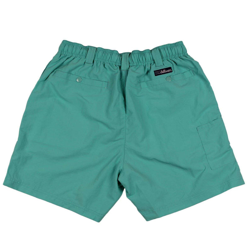 Chillaxer Shorts in Mint Green by Waters Bluff - Country Club Prep