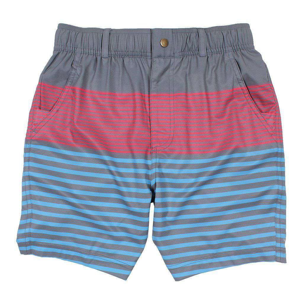 Chillaxer Shorts in Multi Stripe by Waters Bluff - Country Club Prep