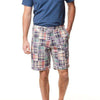 Cisco Short in Somerset Patch Madras by Castaway Clothing - Country Club Prep