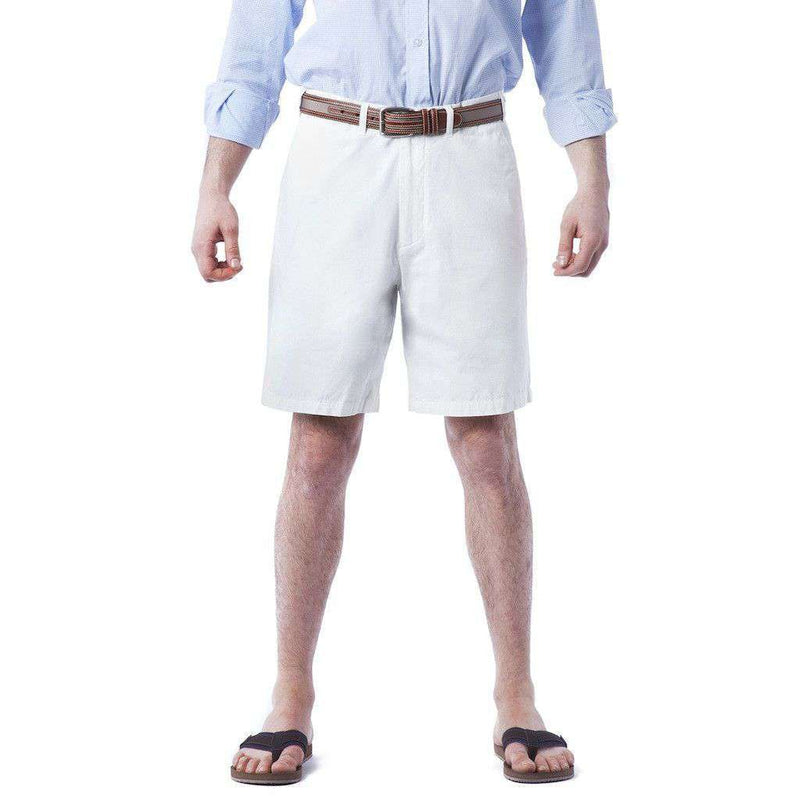 Cisco Shorts in Memorial White by Castaway Clothing - Country Club Prep