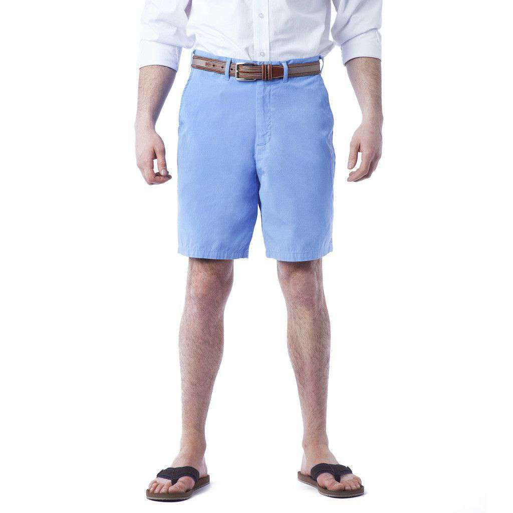 Cisco Shorts in Periwinkle by Castaway Clothing - Country Club Prep