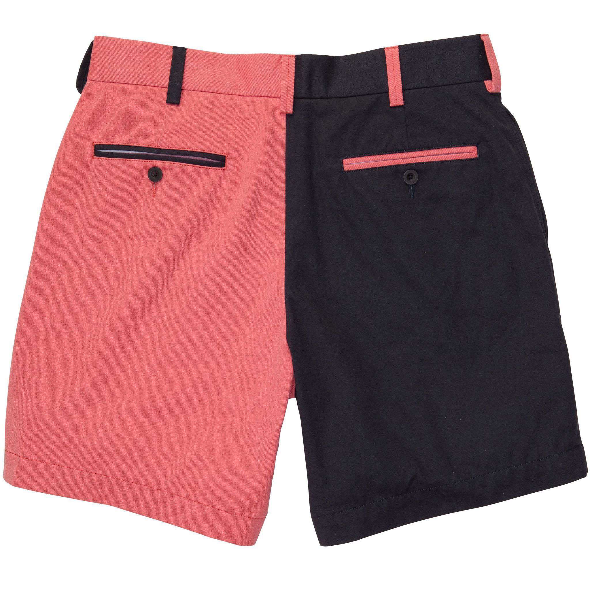 Club Short in Navy and Red by Southern Proper - Country Club Prep