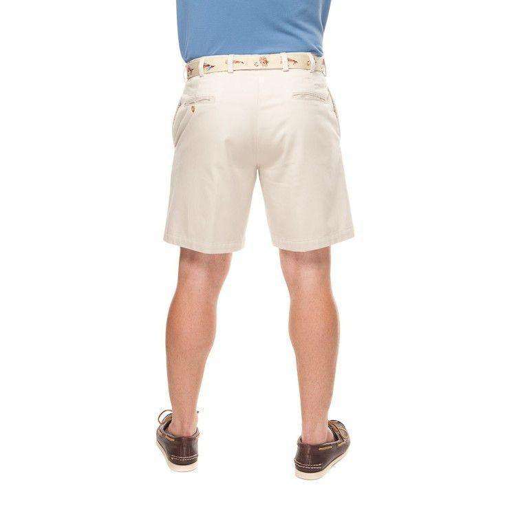 Dalton Short Stone - Flat Front by Jack Donnelly Khakis - Country Club Prep