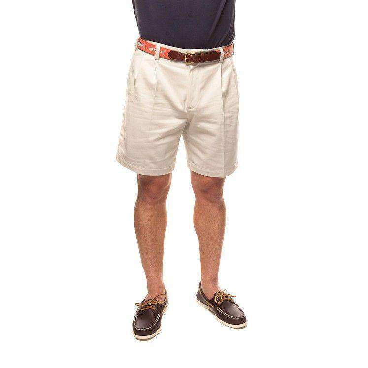 Dalton Short Stone - Pleated by Jack Donnelly Khakis - Country Club Prep