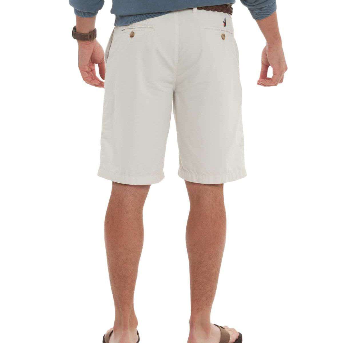 Derby Shorts in Stone by Johnnie-O - Country Club Prep