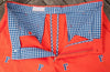 Florida "Block F" Stadium Shorts in Orange by Pennington & Bailes - Country Club Prep