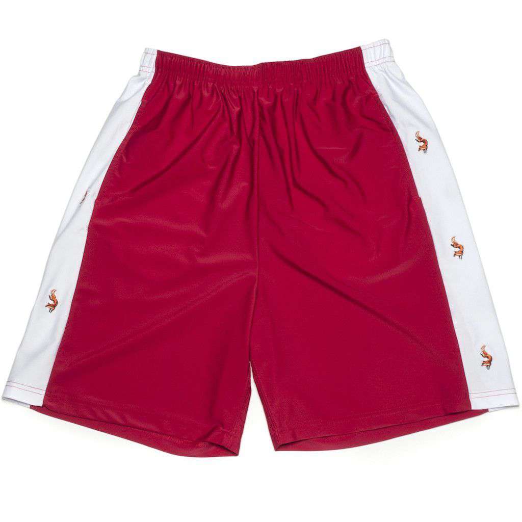 Fox Shorts in Maroon by Krass & Co. - Country Club Prep