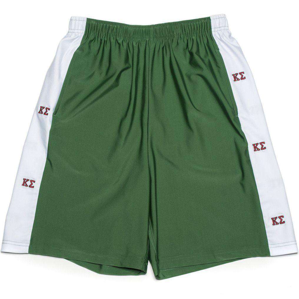 Kappa Sigma Shorts in Emerald Green by Krass & Co. - Country Club Prep