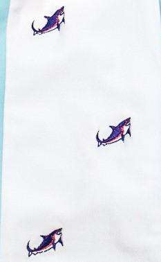 Limited Edition Shark Week Shorts in Carolina Blue by Krass & Co. - Country Club Prep