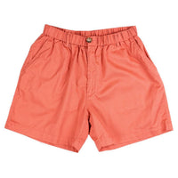 Longshanks 5.5" Chino Shorts in Coral Red by Country Club Prep - Country Club Prep