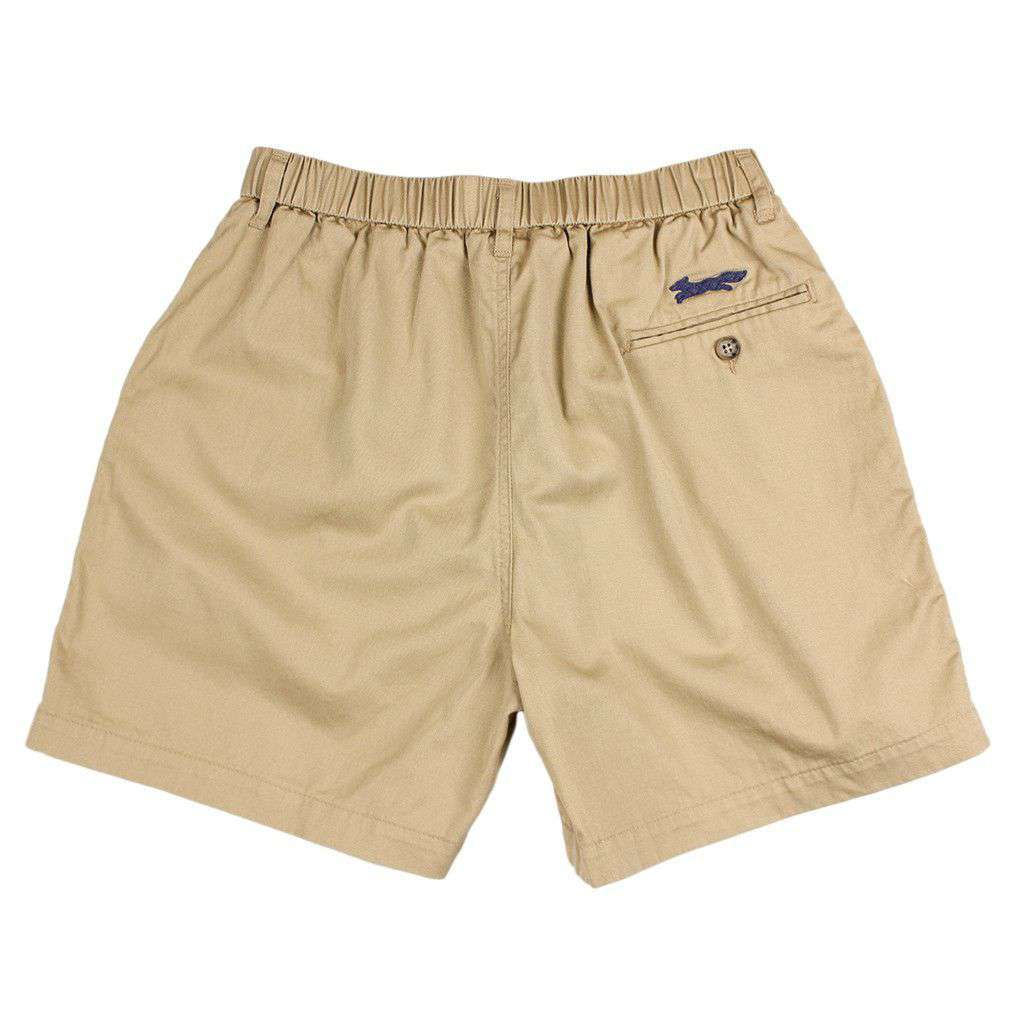 Longshanks 5.5" Chino Shorts in Khaki by Country Club Prep - Country Club Prep