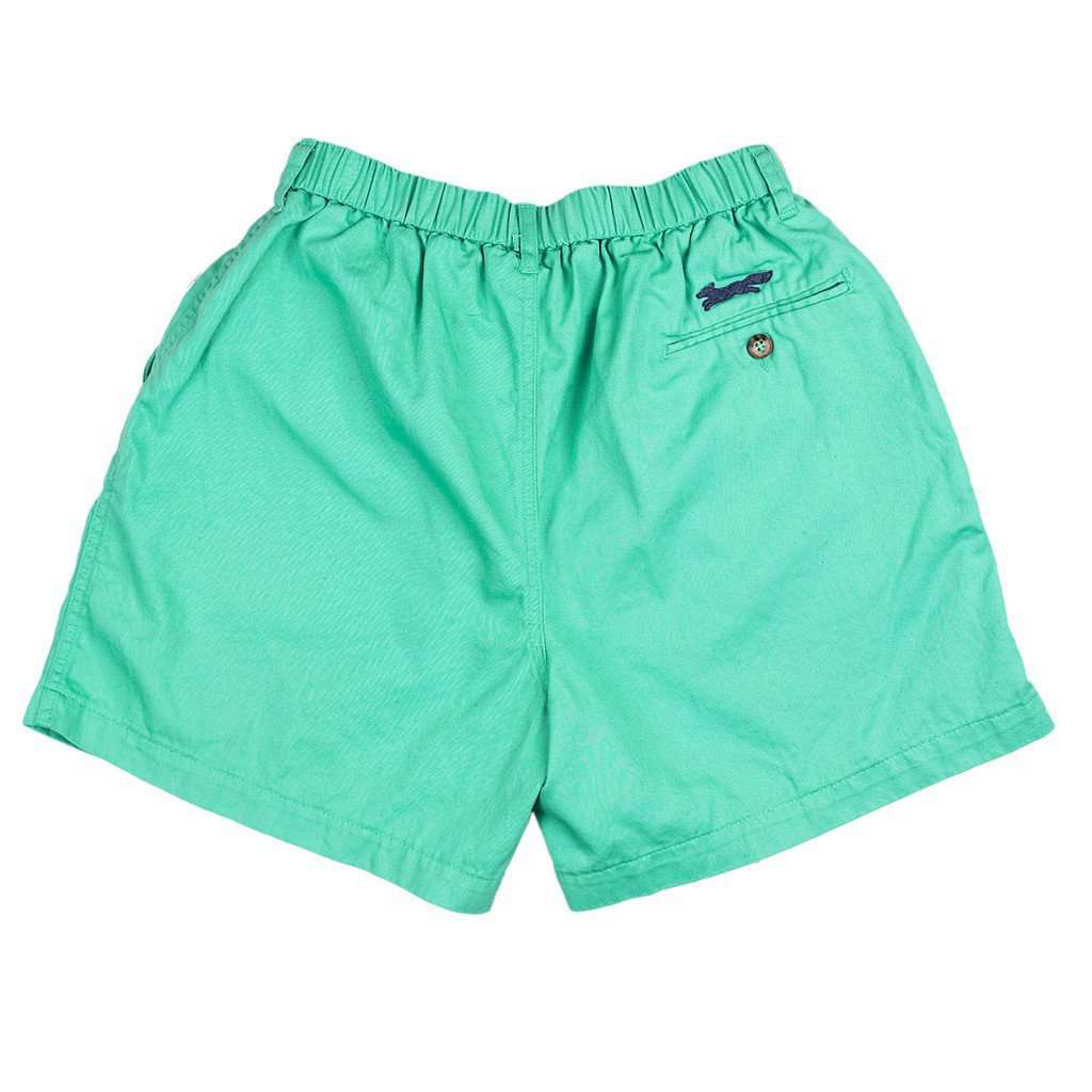 Longshanks 5.5" Chino Shorts in Teal Green by Country Club Prep - Country Club Prep