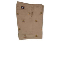LSU Stadium Short in Khaki by Pennington & Bailes - Country Club Prep