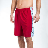 Man's Best Friend Shorts in Maroon by Krass & Co. - Country Club Prep