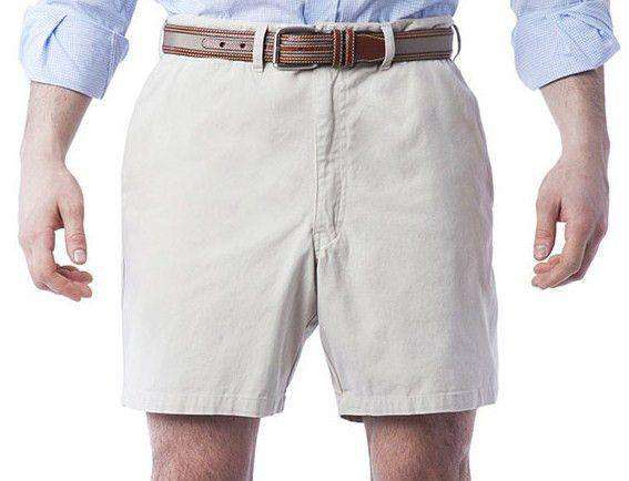 Mariner Short in Tan by Castaway Clothing - Country Club Prep