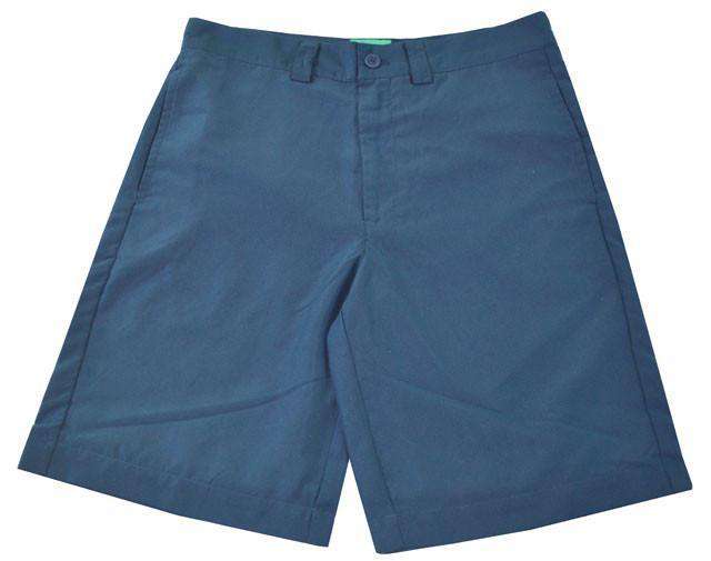 Memphis Blues Active Fit Short in Navy by Liquid Flow - Country Club Prep