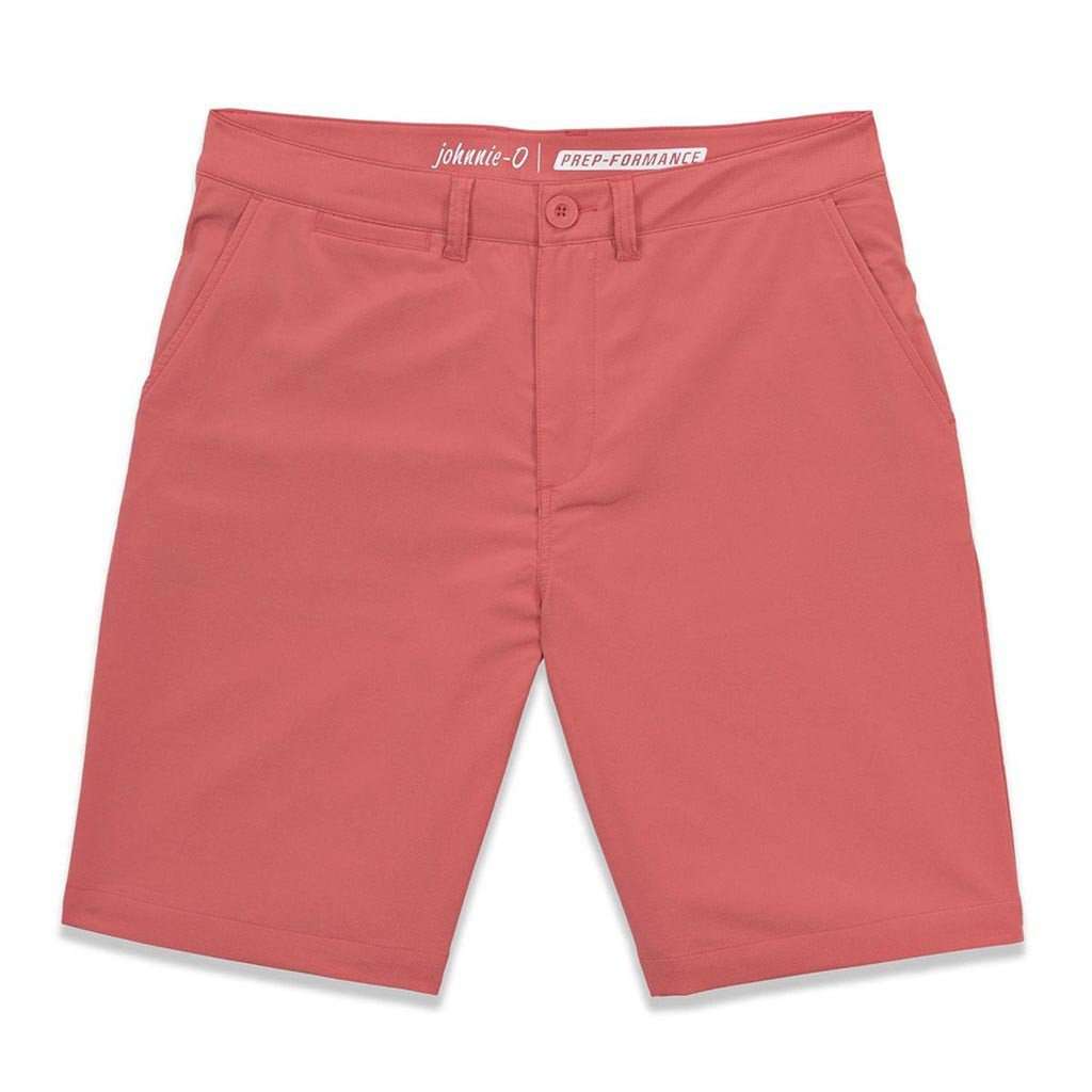 Mulligan "Prep-Formance" Shorts in Punch by Johnnie-O - Country Club Prep