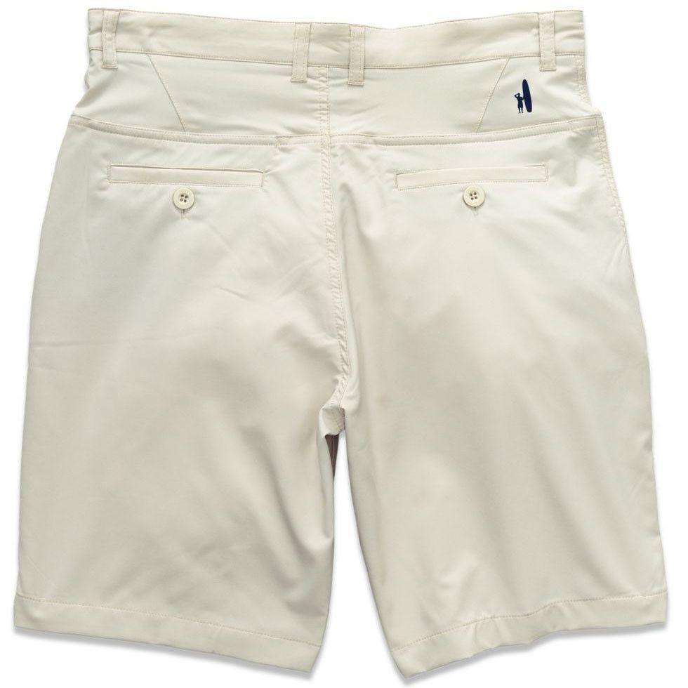 Mulligan "Prep-Formance" Shorts in Stone by Johnnie-O - Country Club Prep