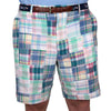 Pastel Patchwork Madras Shorts by Country Club Prep - Country Club Prep