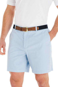 Pawleys Twill Shorts in Carolina Blue by Coast - Country Club Prep