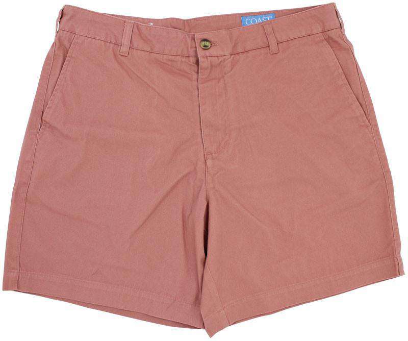 Pawleys Twill Shorts in Sunburn by Coast - Country Club Prep