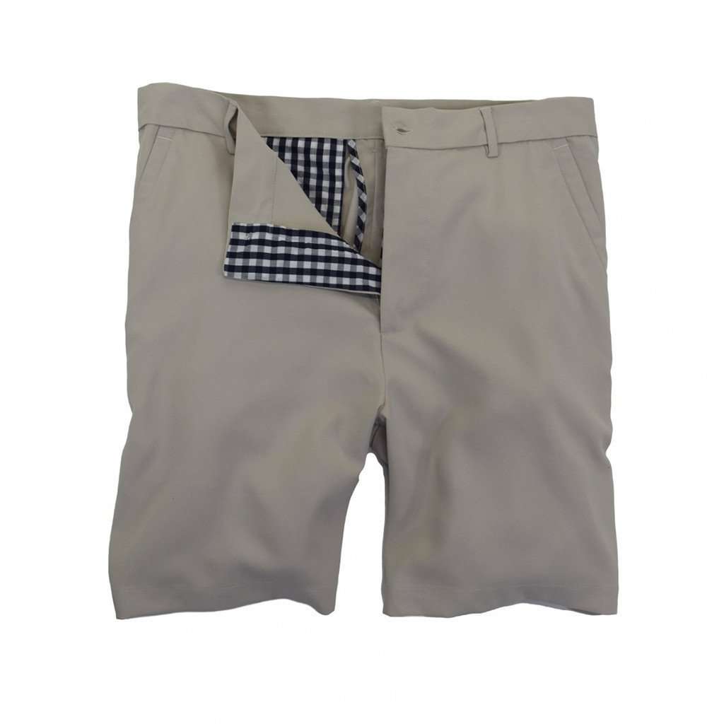Performance Club Short in Grey by Southern Proper - Country Club Prep