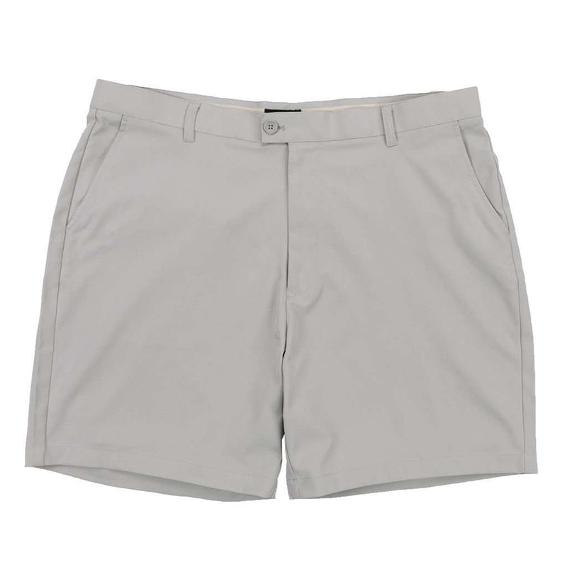 Peterson Performance Short in Light Gray by Southern Marsh - Country Club Prep