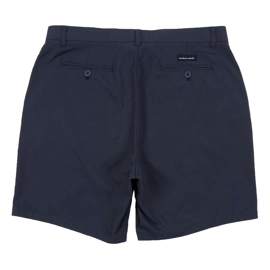 Peterson Performance Short in Navy  by Southern Marsh - Country Club Prep