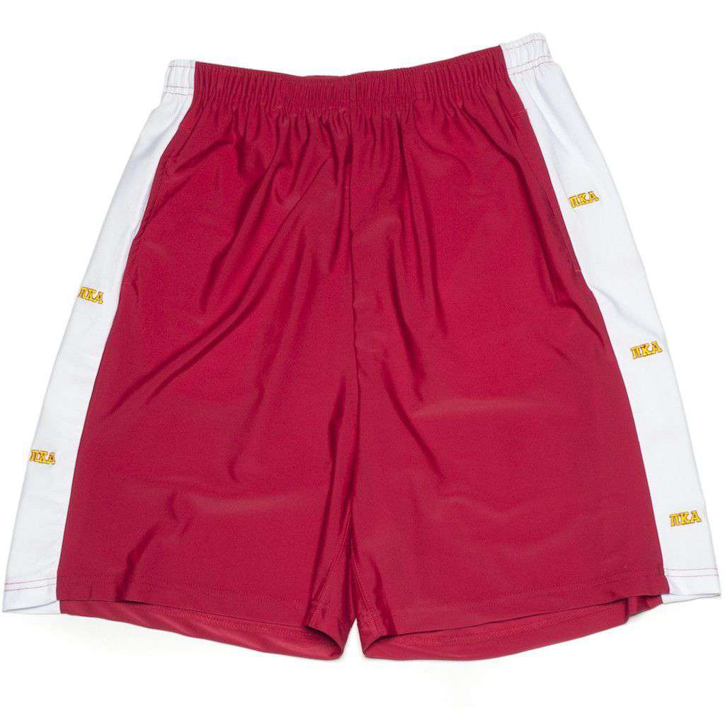 Pi Kappa Alpha Shorts in Garnet by Krass & Co. - Country Club Prep