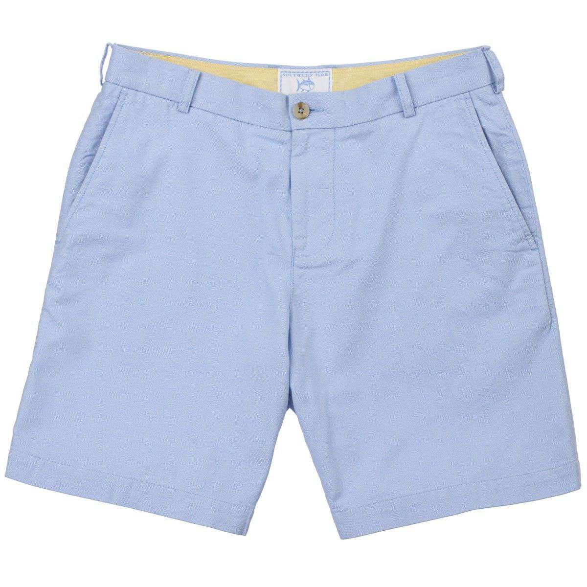 Pinpoint Oxford Shorts in Ocean Channel Blue by Southern Tide - Country Club Prep