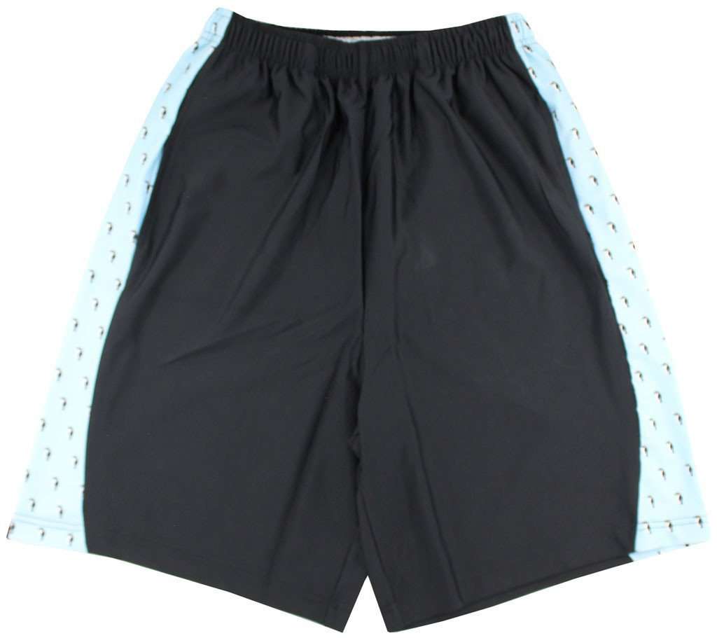 Puffin Penguin Shorts in Black by Krass & Co. - Country Club Prep
